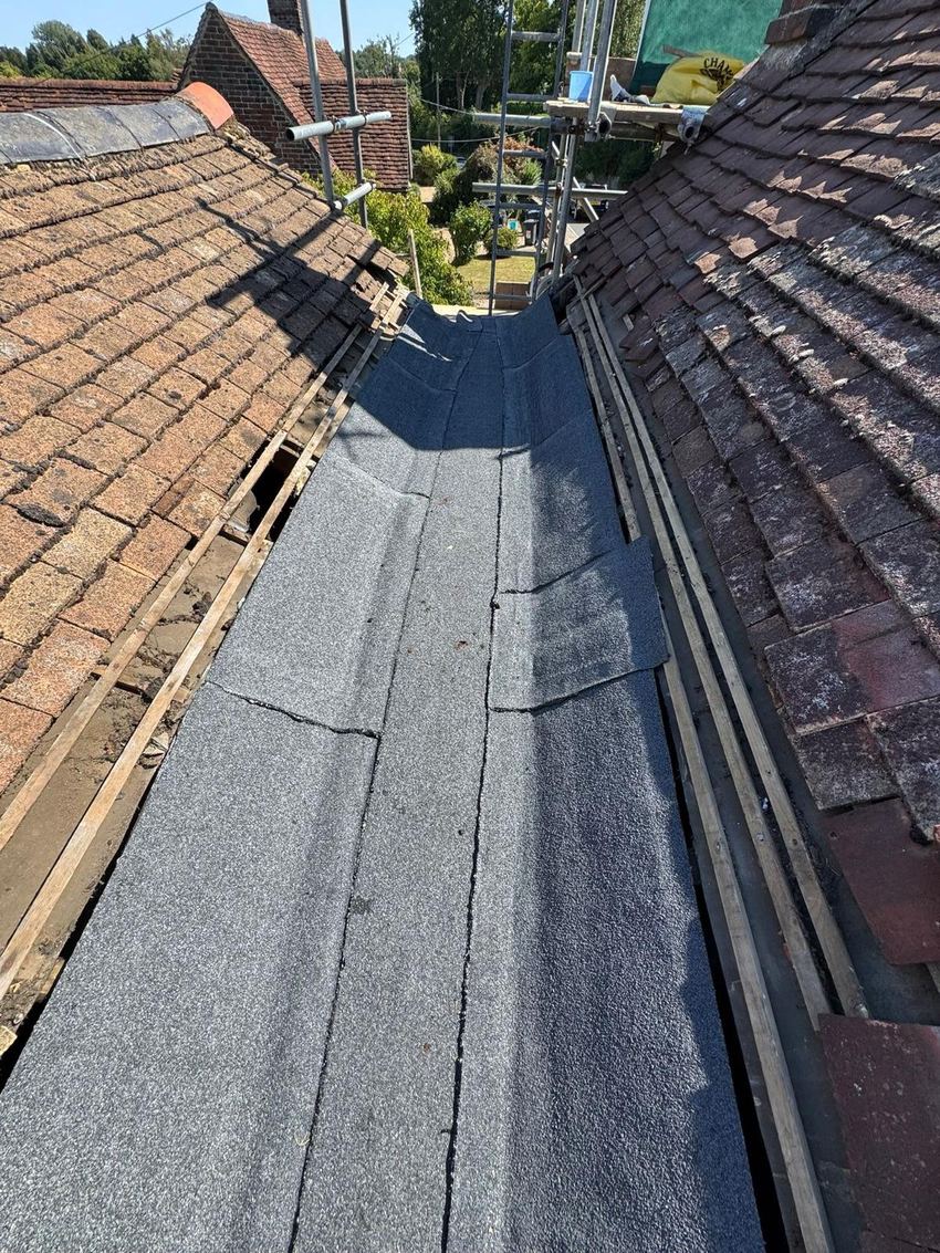 Roof repairs project
